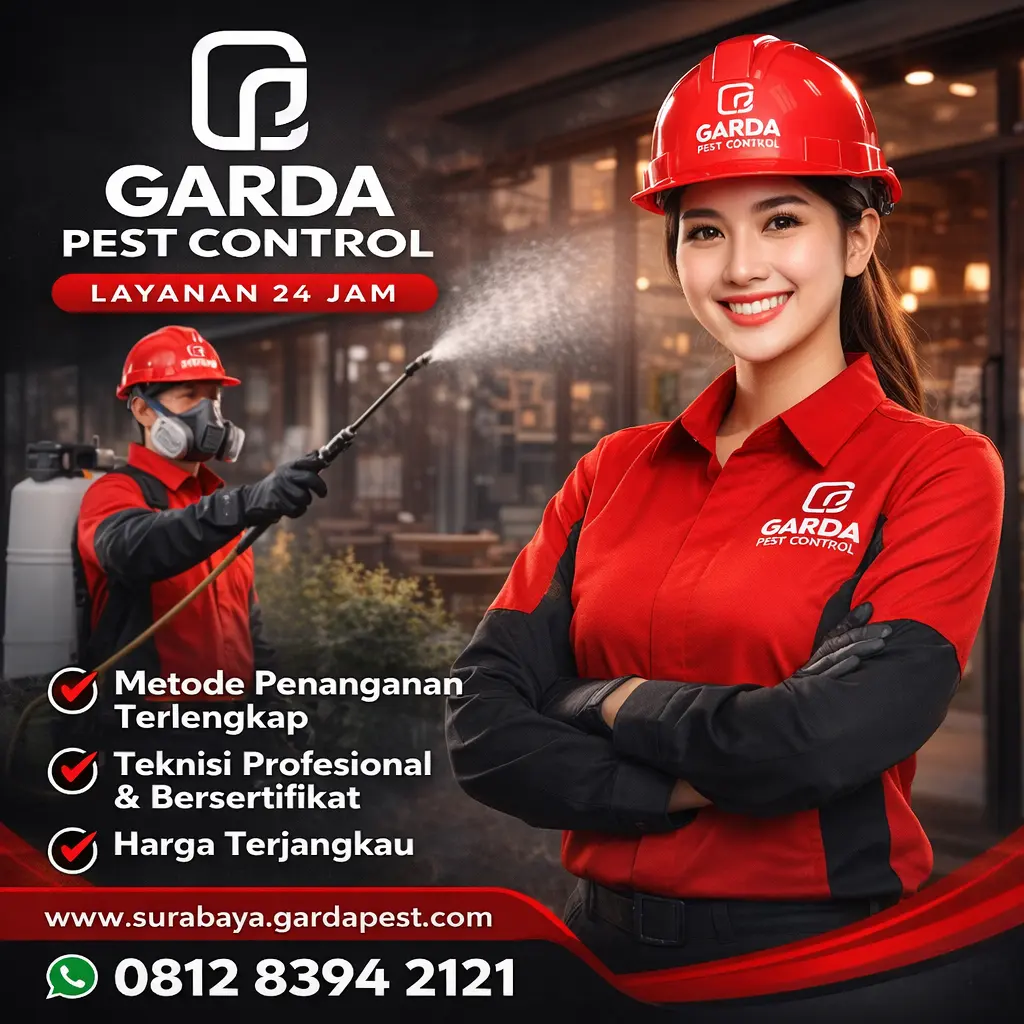 Jasa Pest Control Apartemen di Surabaya Bergaransi