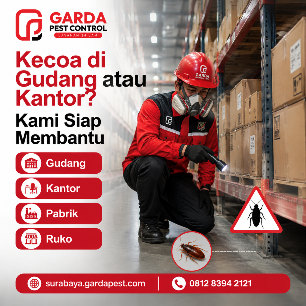Perusahaan Jasa Pest Control di Surabaya Untuk Cafe Dan Restoran