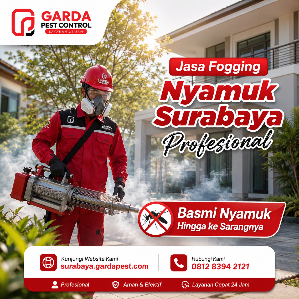 Harga Jasa Fogging Nyamuk di Surabaya: Panduan Lengkap dari Agata Pest Control