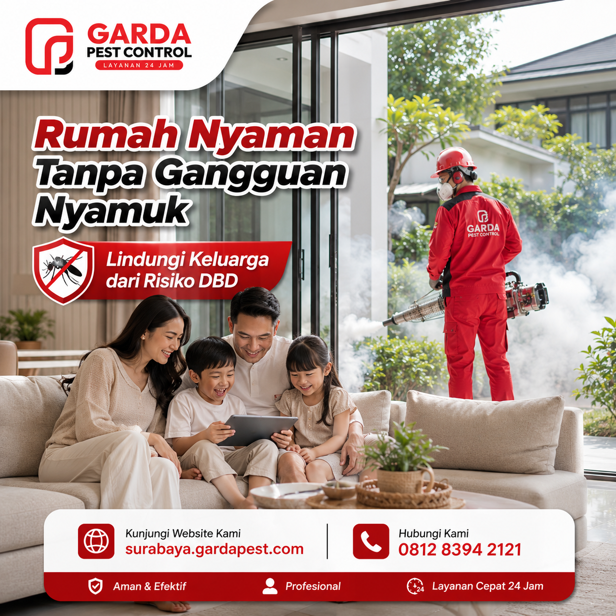 Jasa Fogging Nyamuk untuk Perumahan Surabaya: Wujudkan Lingkungan Bebas Nyamuk