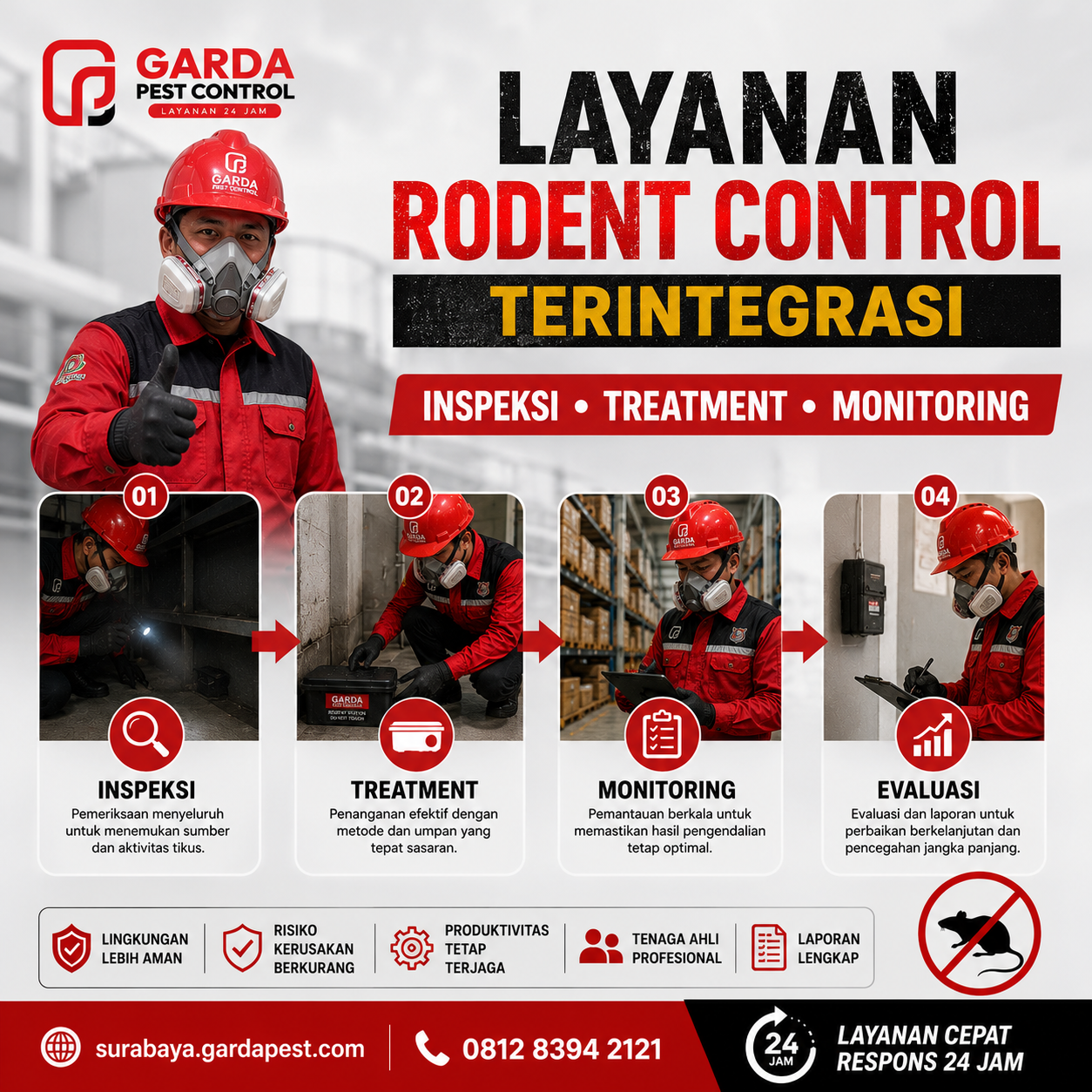 Perusahaan Jasa Pest Control di Surabaya Untuk Cafe Dan Restoran