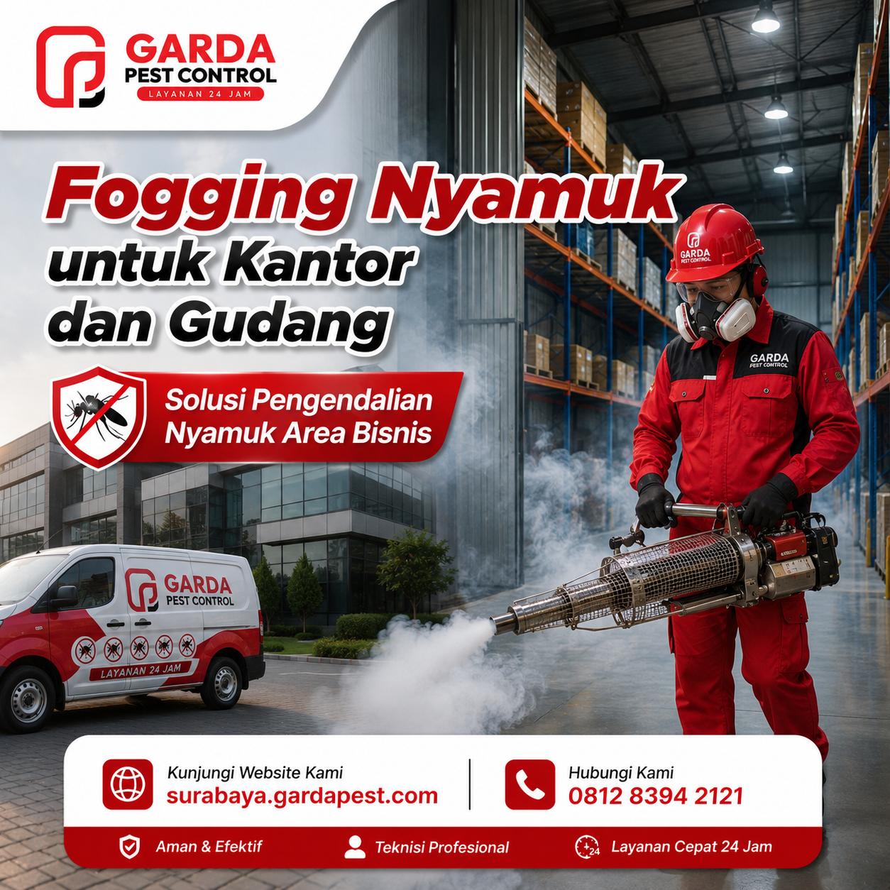 Harga Jasa Fogging Nyamuk di Surabaya: Panduan Lengkap dari Agata Pest Control