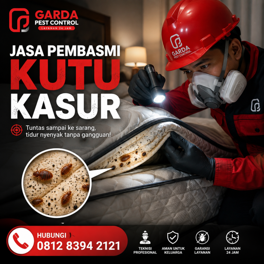 Biaya Jasa Pembasmi Kutu Kasur Surabaya