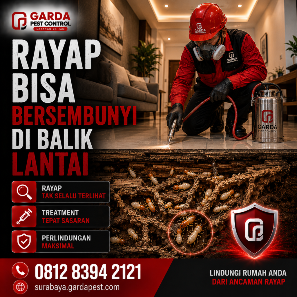 Jasa Pest Control Rumah di Surabaya Yang Tangani 24 Jam