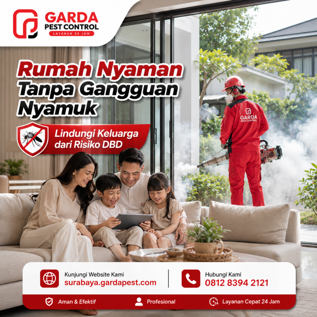 Jasa Fogging Nyamuk Surabaya untuk Rumah dan Kantor